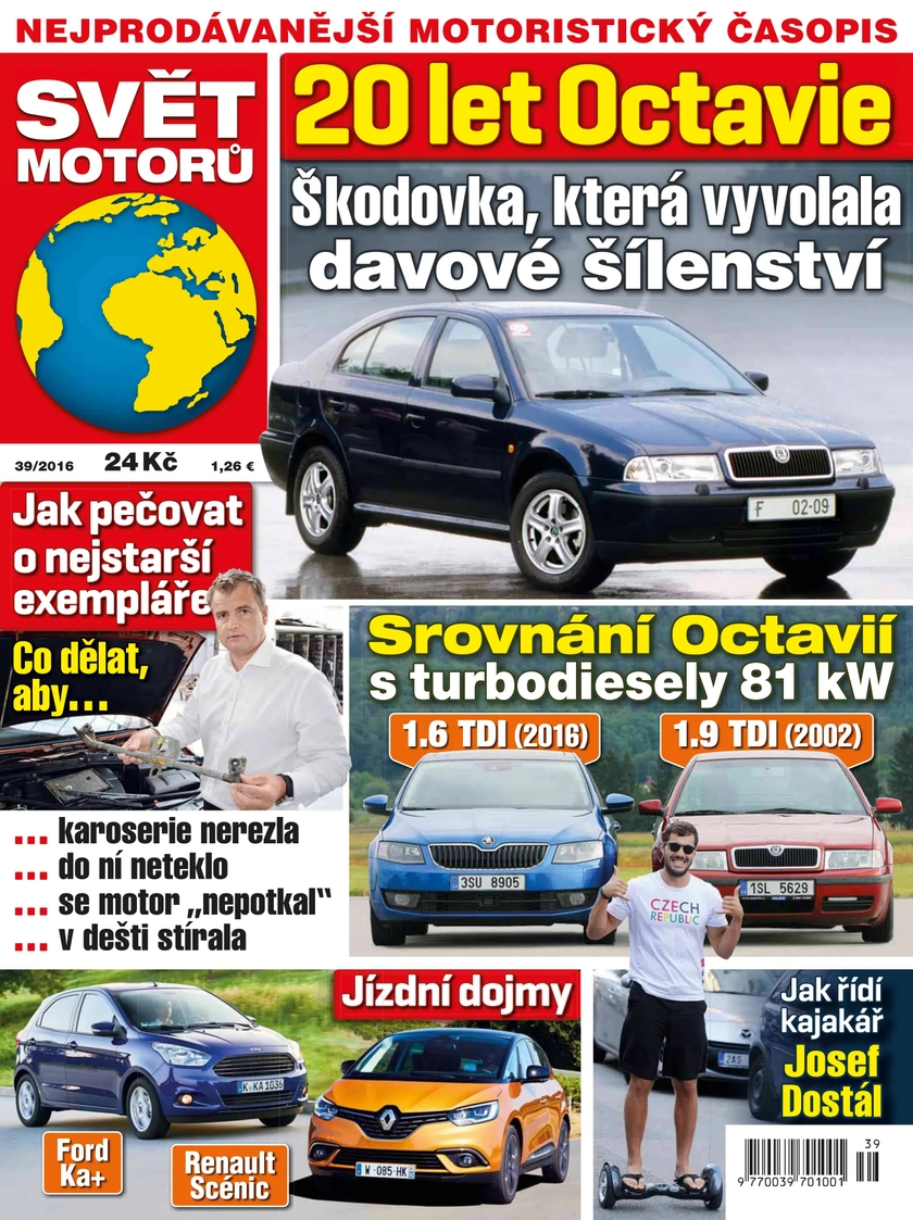 E-magazín SVĚT MOTORŮ - 39/16 - CZECH NEWS CENTER a. s.