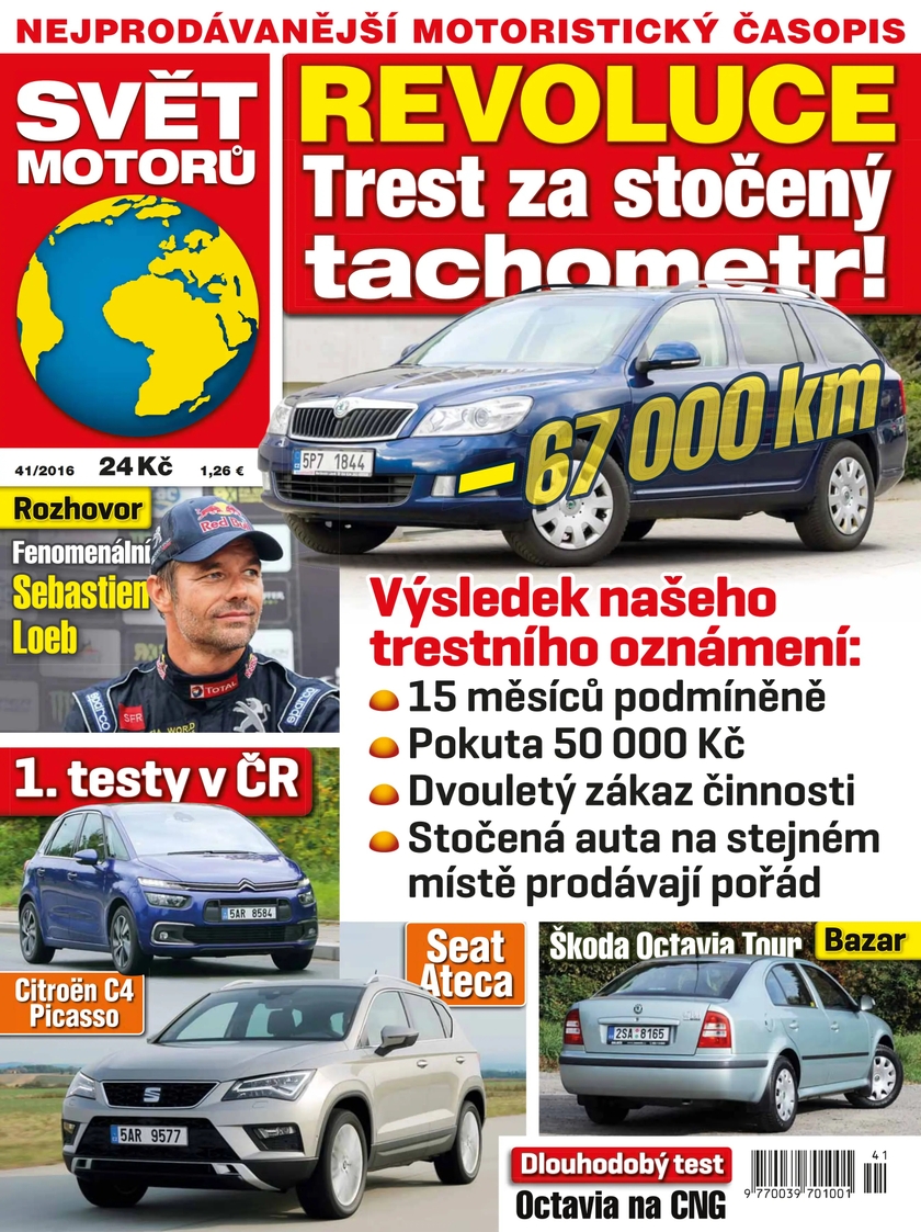 E-magazín SVĚT MOTORŮ - 41/16 - CZECH NEWS CENTER a. s.