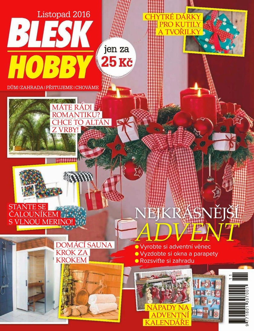 E-magazín BLESK HOBBY - 11/16 - CZECH NEWS CENTER a. s.