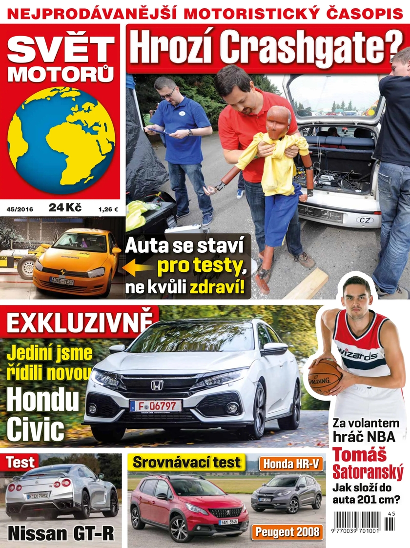 E-magazín SVĚT MOTORŮ - 45/16 - CZECH NEWS CENTER a. s.
