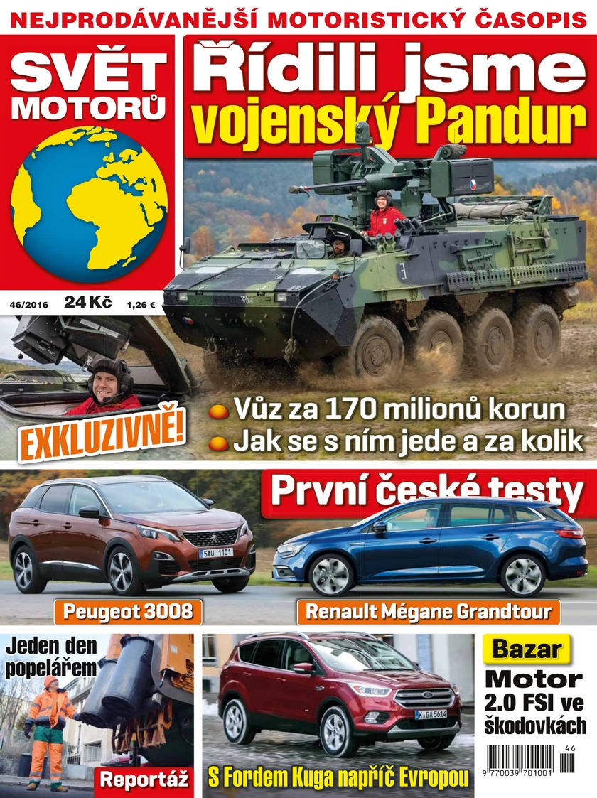 E-magazín SVĚT MOTORŮ - 46/16 - CZECH NEWS CENTER a. s.