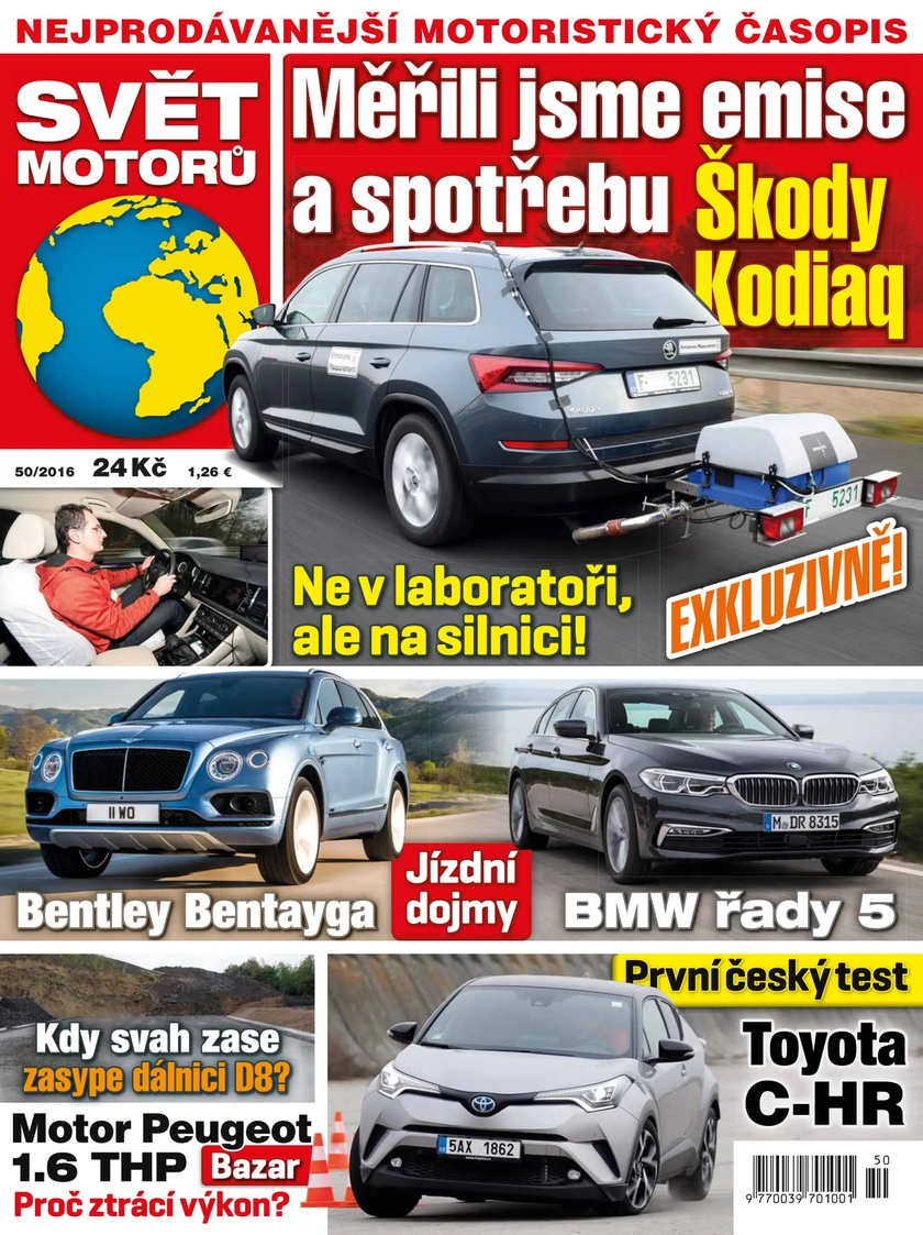 E-magazín SVĚT MOTORŮ - 50/16 - CZECH NEWS CENTER a. s.