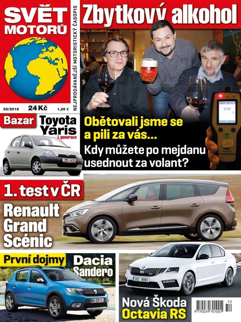 E-magazín SVĚT MOTORŮ - 52/16 - CZECH NEWS CENTER a. s.