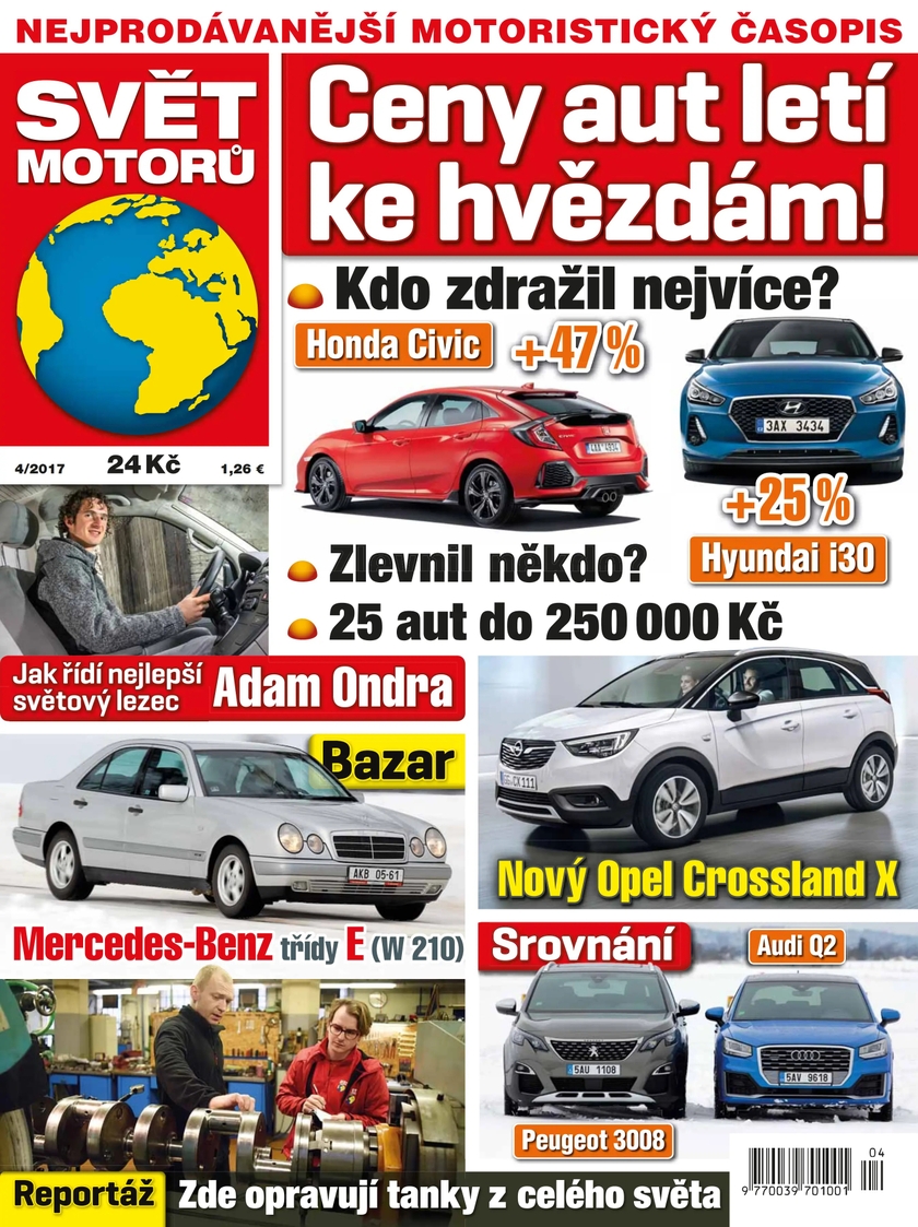 E-magazín SVĚT MOTORŮ - 04/17 - CZECH NEWS CENTER a. s.