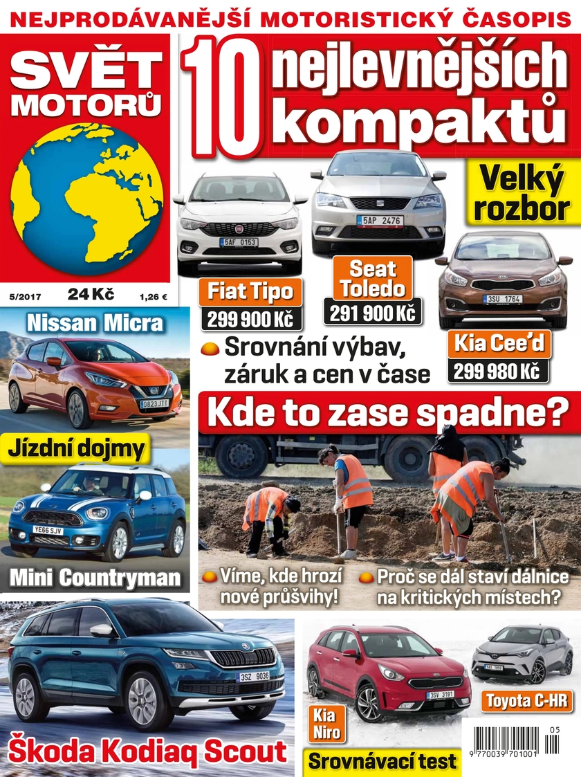E-magazín SVĚT MOTORŮ - 05/17 - CZECH NEWS CENTER a. s.