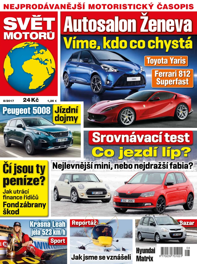 E-magazín SVĚT MOTORŮ - 08/17 - CZECH NEWS CENTER a. s.