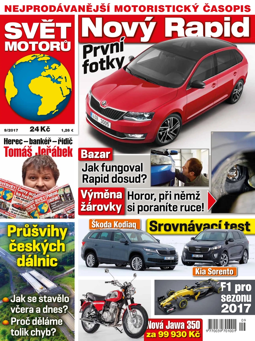 E-magazín SVĚT MOTORŮ - 09/17 - CZECH NEWS CENTER a. s.