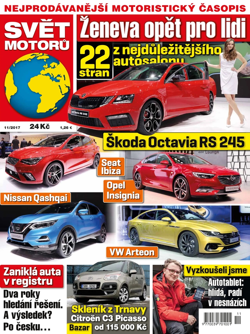 E-magazín SVĚT MOTORŮ - 11/17 - CZECH NEWS CENTER a. s.