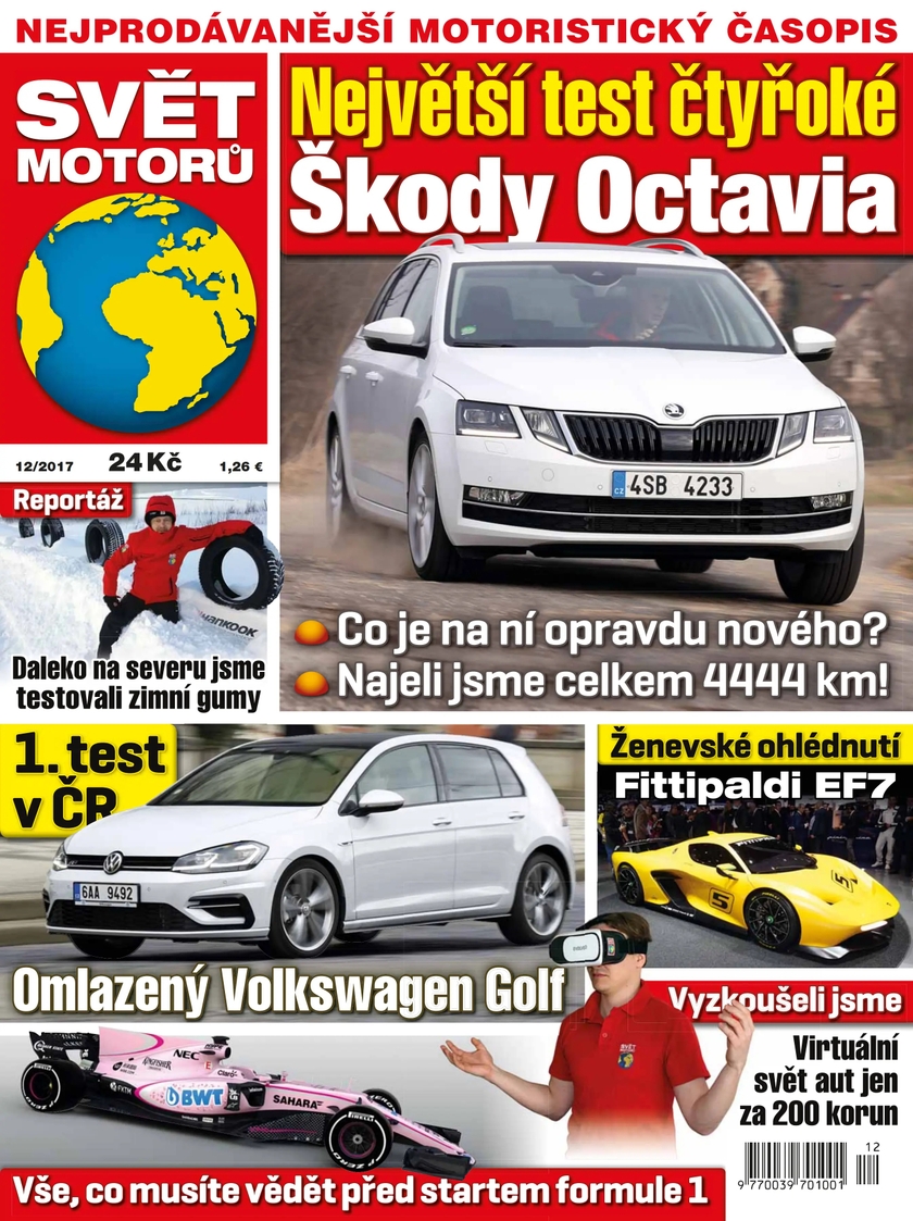 E-magazín SVĚT MOTORŮ - 12/17 - CZECH NEWS CENTER a. s.
