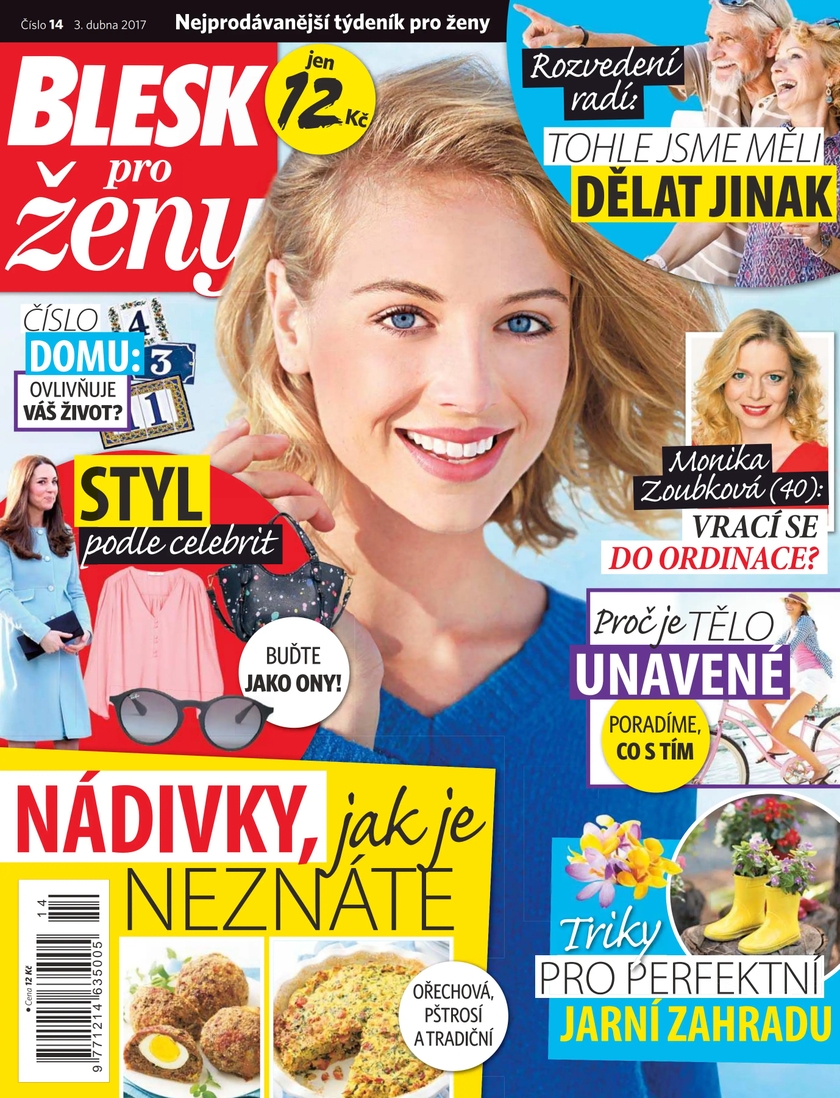 E-magazín BLESK pro ženy - 14/2017 - CZECH NEWS CENTER a. s.