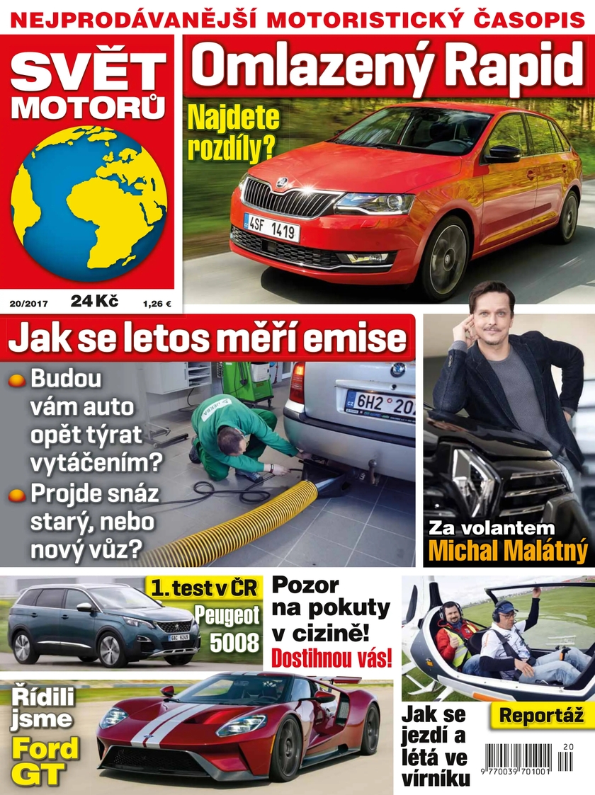E-magazín SVĚT MOTORŮ - 20/17 - CZECH NEWS CENTER a. s.