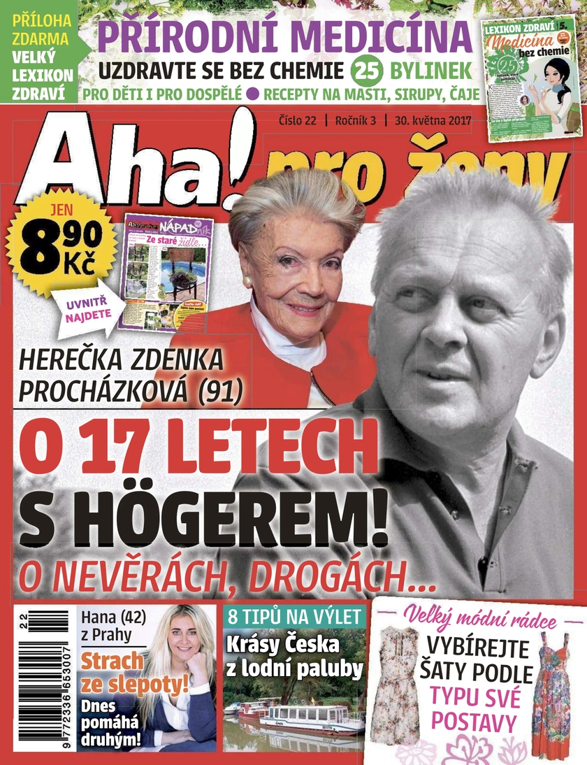 E-magazín Aha! pro ženy - 22/17 - CZECH NEWS CENTER a. s.