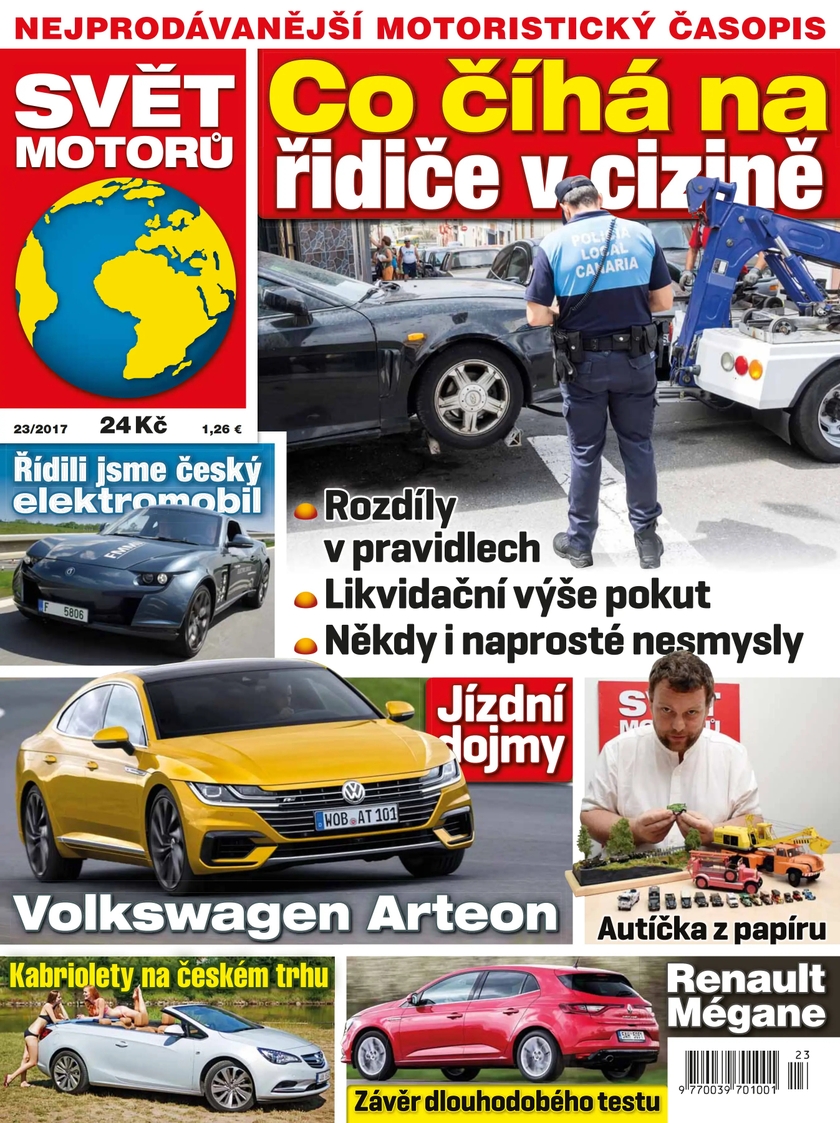 E-magazín SVĚT MOTORŮ - 23/17 - CZECH NEWS CENTER a. s.