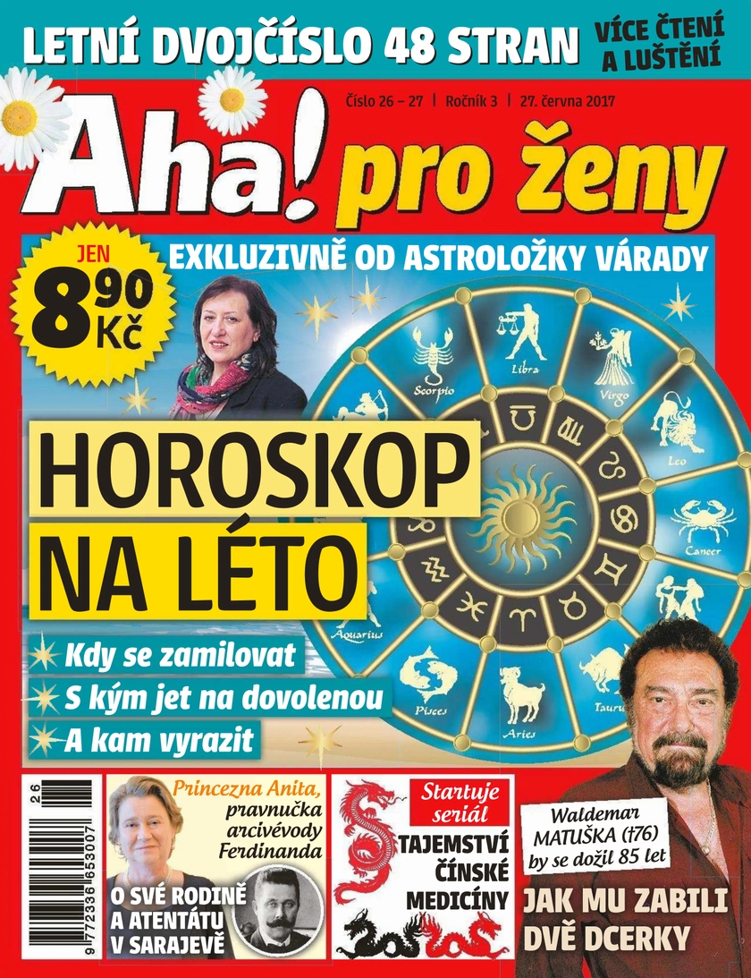 E-magazín Aha! pro ženy - 26-27/17 - CZECH NEWS CENTER a. s.