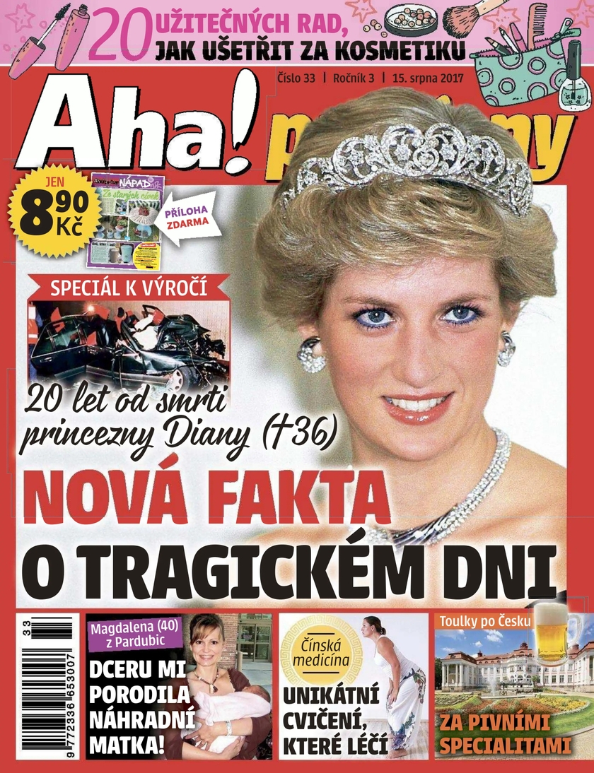 E-magazín Aha! pro ženy - 33/17 - CZECH NEWS CENTER a. s.