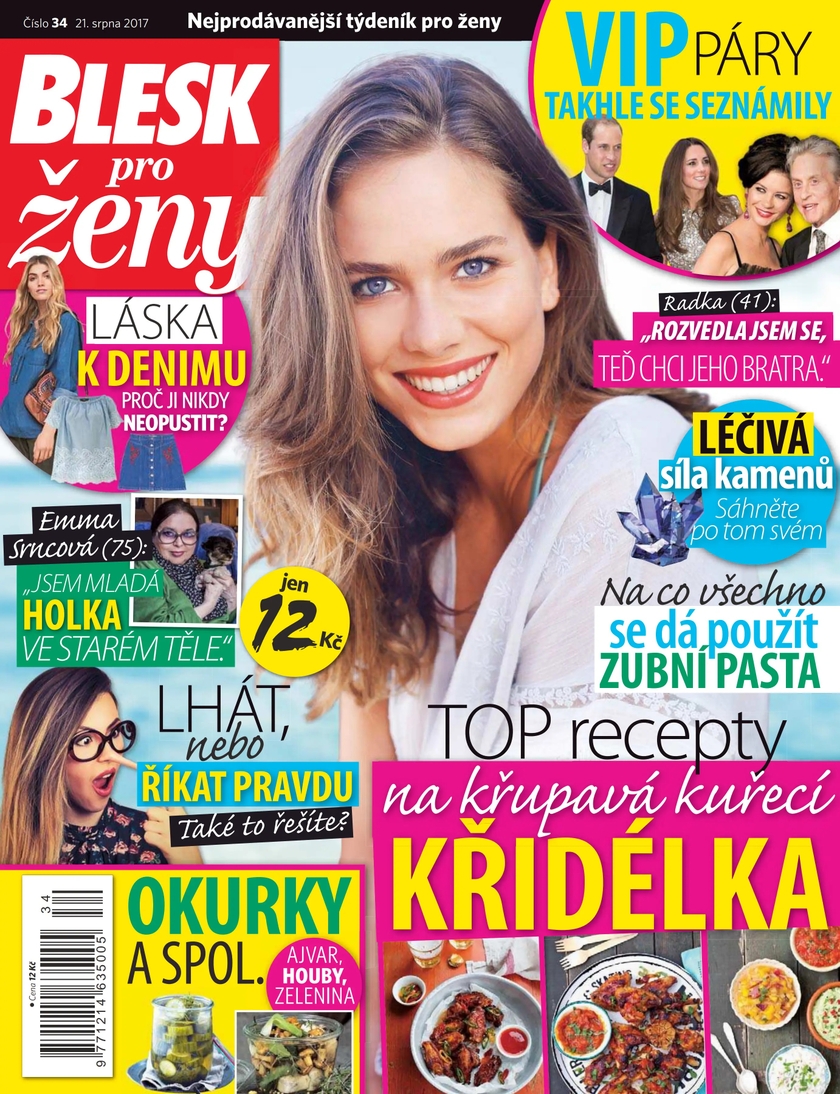 E-magazín BLESK pro ženy - 34/2017 - CZECH NEWS CENTER a. s.