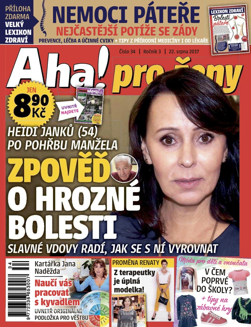 E-magazín Aha! pro ženy - 34/17 - CZECH NEWS CENTER a. s.