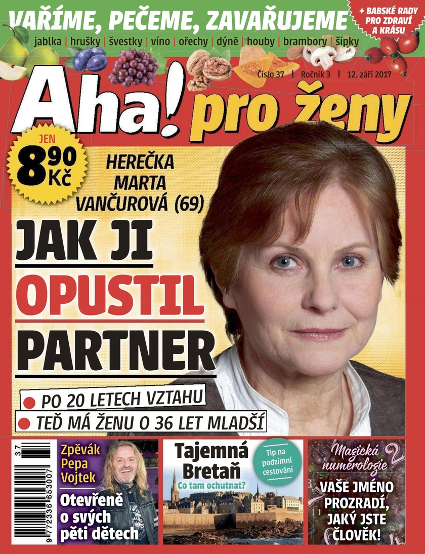 E-magazín Aha! pro ženy - 37/17 - CZECH NEWS CENTER a. s.
