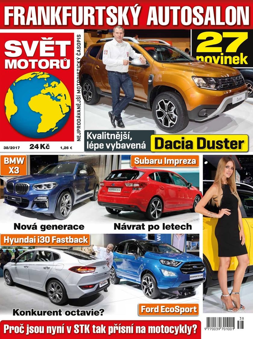 E-magazín SVĚT MOTORŮ - 38/17 - CZECH NEWS CENTER a. s.