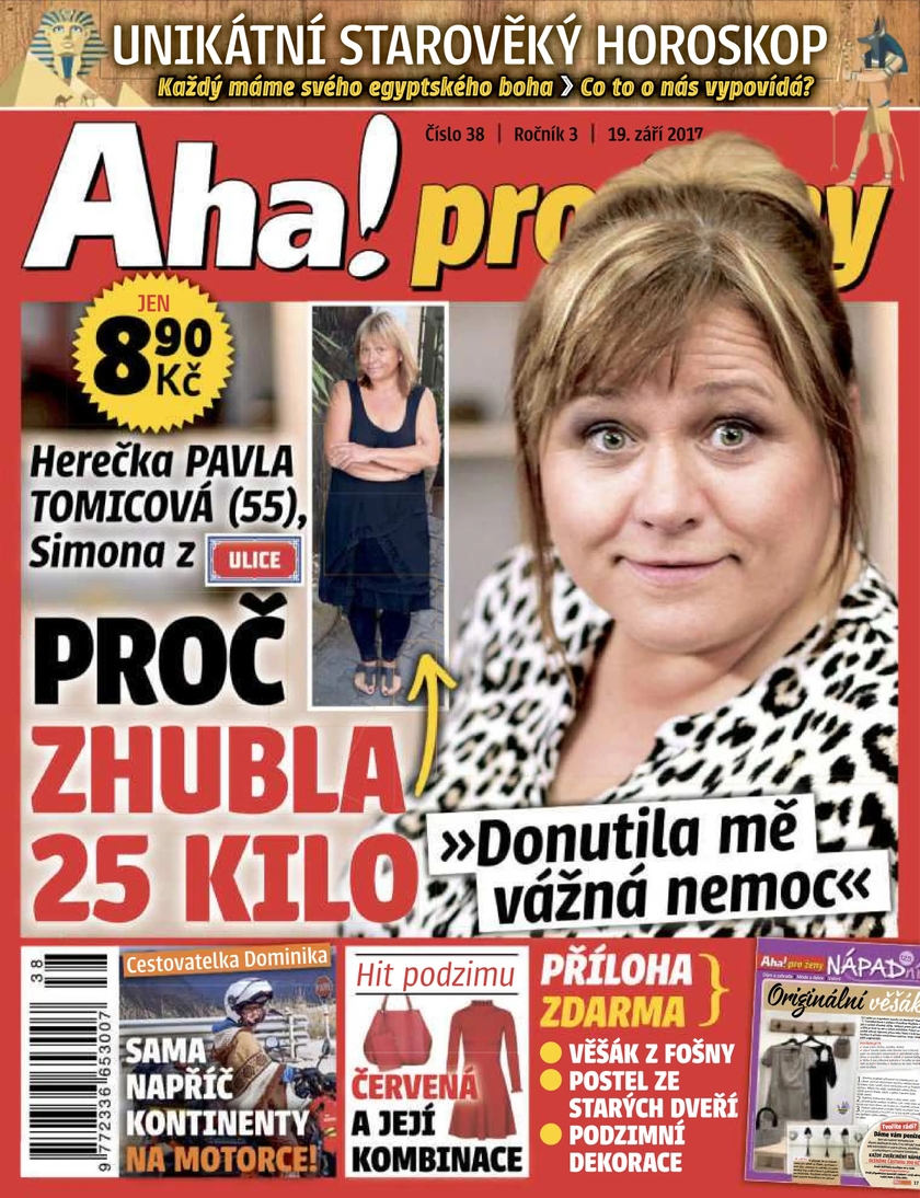 E-magazín Aha! pro ženy - 38/17 - CZECH NEWS CENTER a. s.