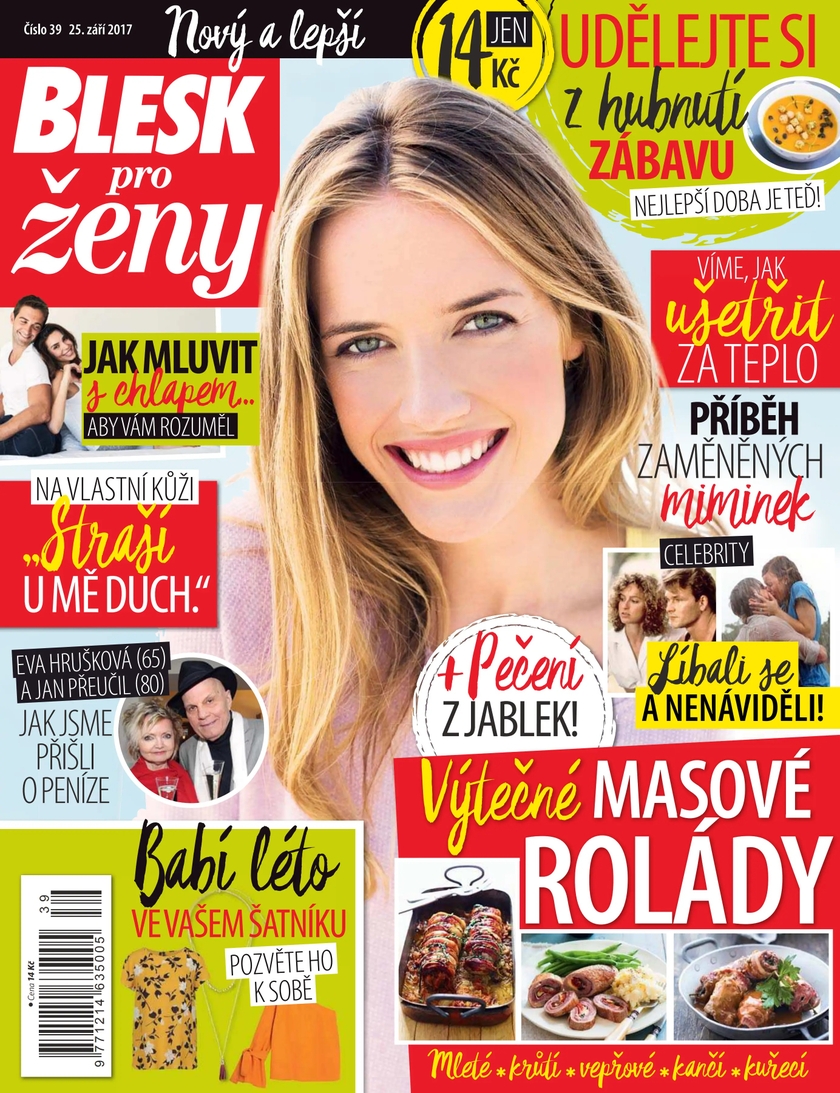 E-magazín BLESK pro ženy - 39/2017 - CZECH NEWS CENTER a. s.