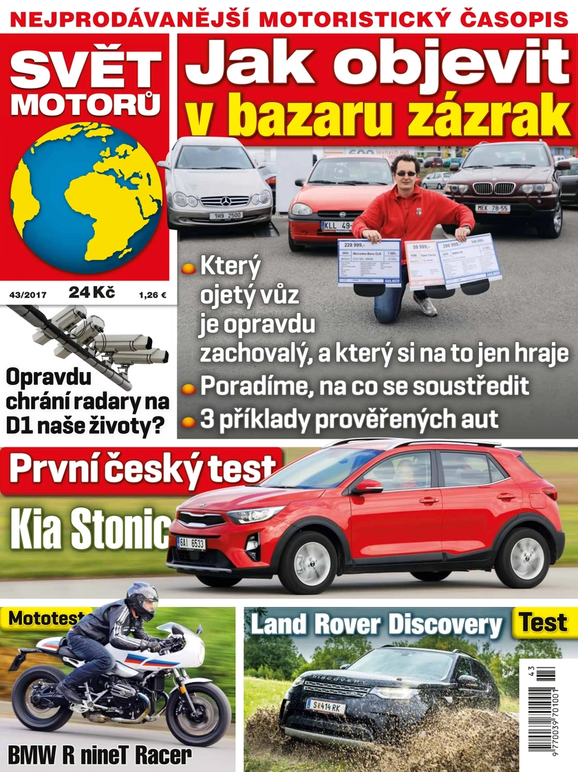 E-magazín SVĚT MOTORŮ - 43/17 - CZECH NEWS CENTER a. s.