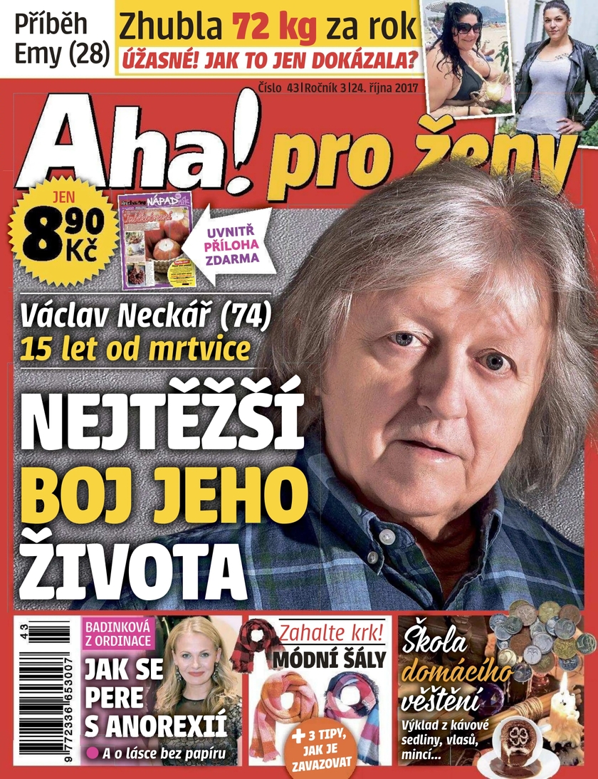 E-magazín Aha! pro ženy - 43/17 - CZECH NEWS CENTER a. s.