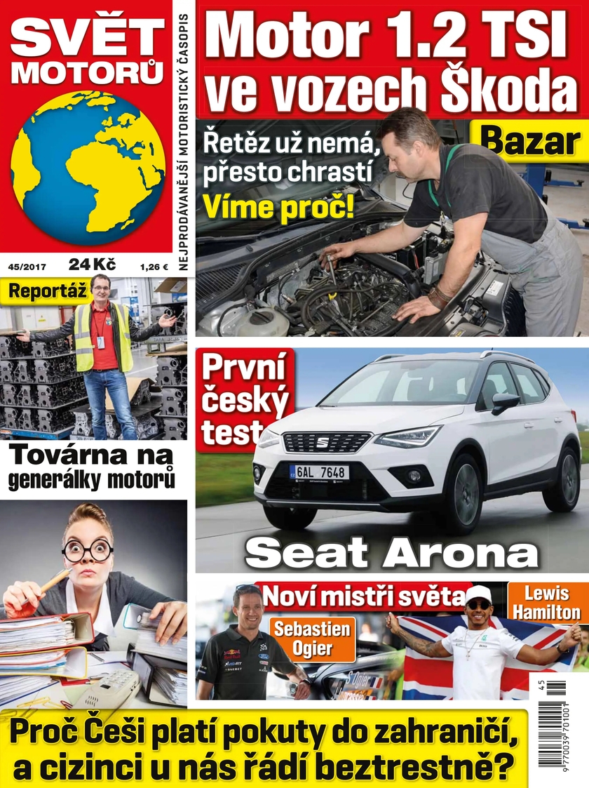 E-magazín SVĚT MOTORŮ - 45/17 - CZECH NEWS CENTER a. s.