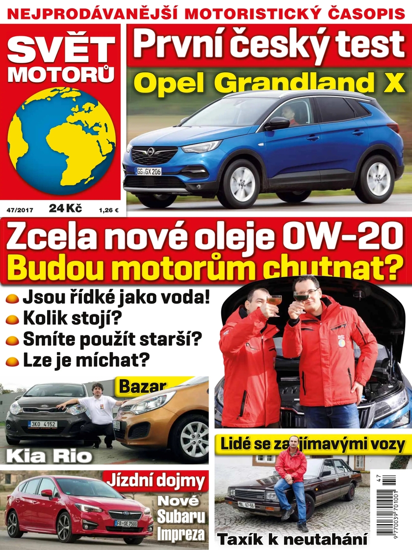 E-magazín SVĚT MOTORŮ - 47/17 - CZECH NEWS CENTER a. s.