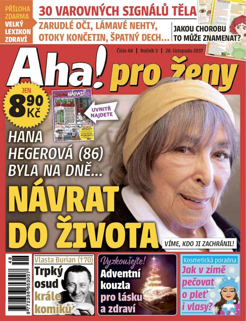 E-magazín Aha! pro ženy - 48/17 - CZECH NEWS CENTER a. s.