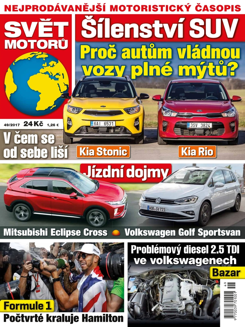 E-magazín SVĚT MOTORŮ - 49/17 - CZECH NEWS CENTER a. s.