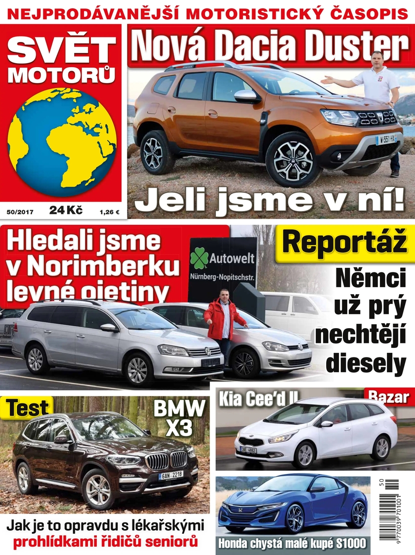 E-magazín SVĚT MOTORŮ - 50/17 - CZECH NEWS CENTER a. s.