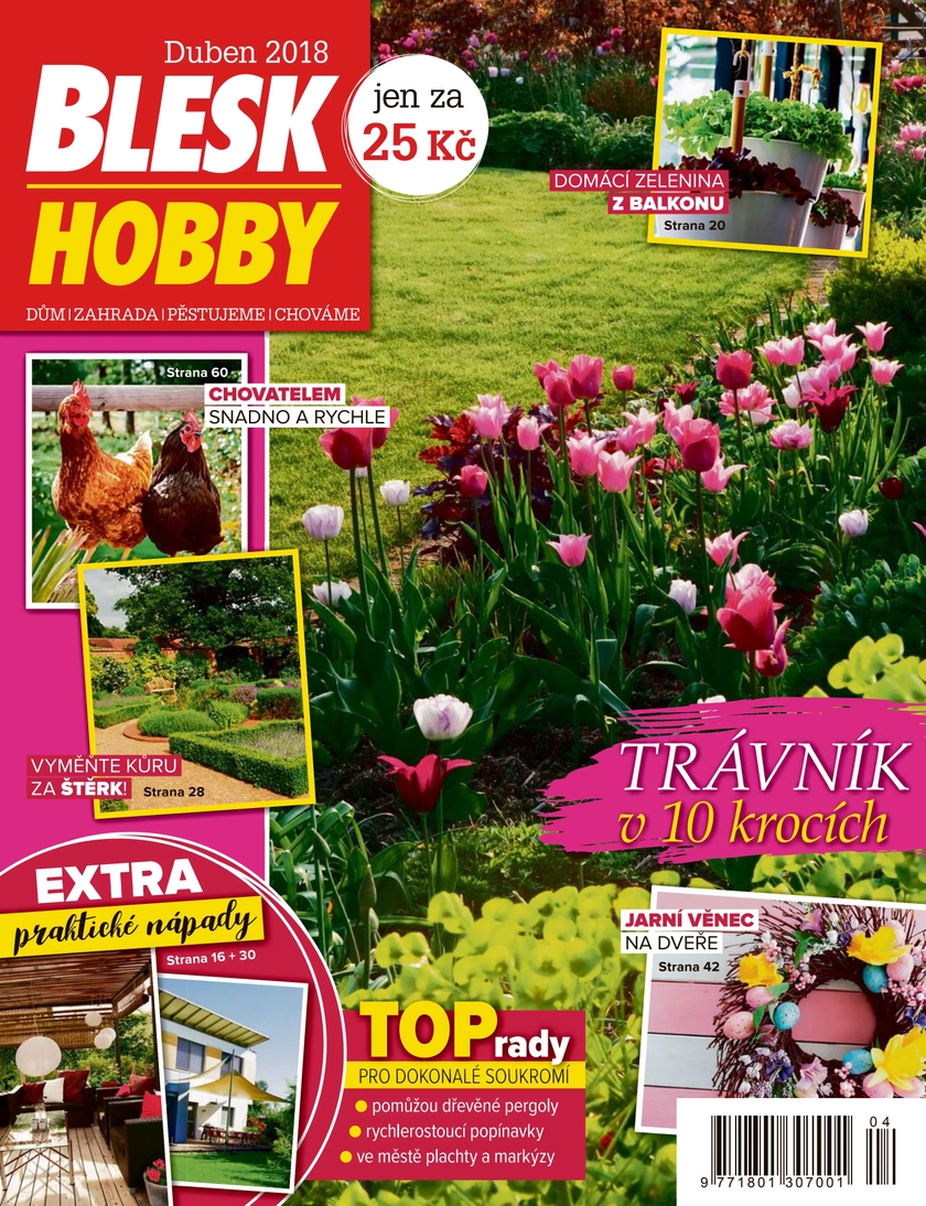 E-magazín BLESK HOBBY - 04/18 - CZECH NEWS CENTER a. s.