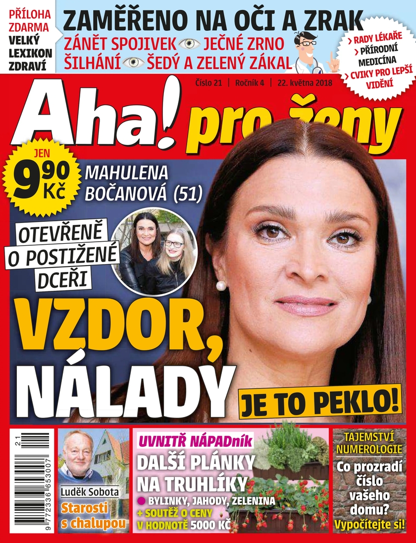 E-magazín Aha! pro ženy - 21/18 - CZECH NEWS CENTER a. s.