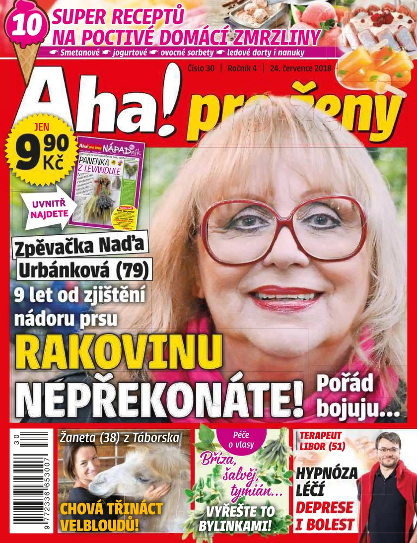 E-magazín Aha! pro ženy - 30/18 - CZECH NEWS CENTER a. s.
