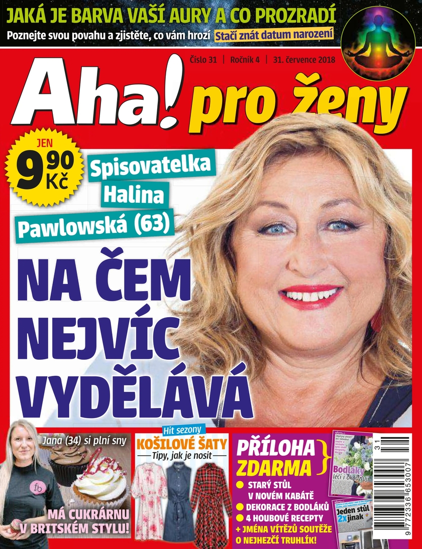 E-magazín Aha! pro ženy - 31/18 - CZECH NEWS CENTER a. s.
