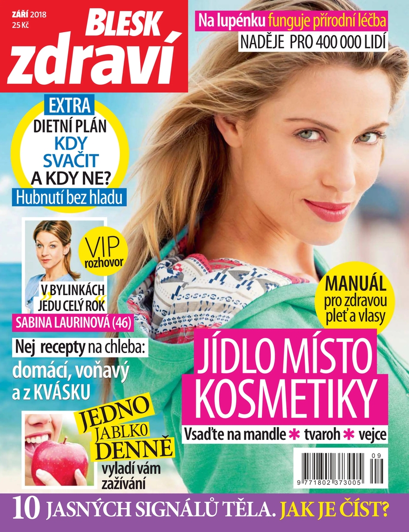 E-magazín BLESK zdraví - 09/18 - CZECH NEWS CENTER a. s.