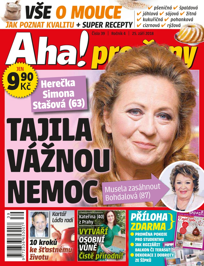E-magazín Aha! pro ženy - 39/18 - CZECH NEWS CENTER a. s.