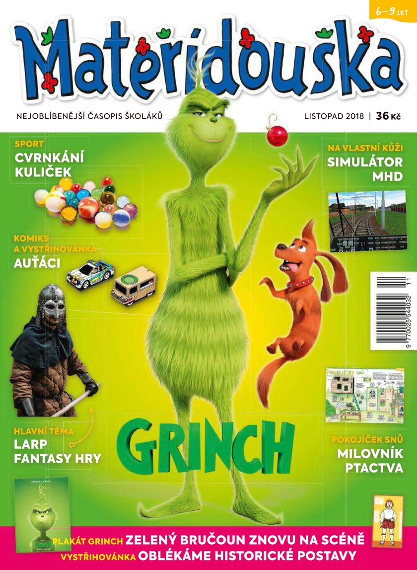 E-magazín Mateřídouška - 11/18 - CZECH NEWS CENTER a. s.
