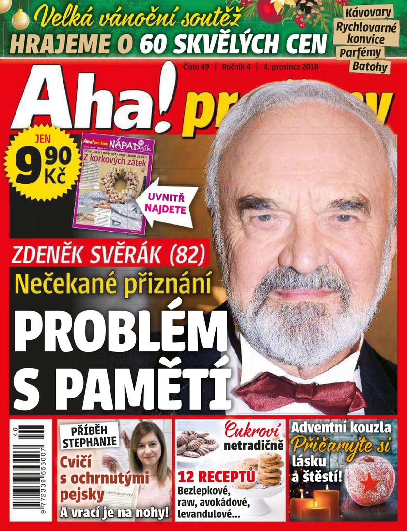 E-magazín Aha! pro ženy - 49/18 - CZECH NEWS CENTER a. s.