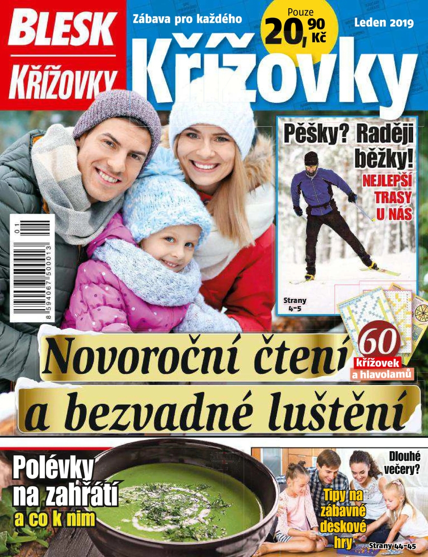 E-magazín BLESK KŘÍŽOVKY - 1/2019 - CZECH NEWS CENTER a. s.
