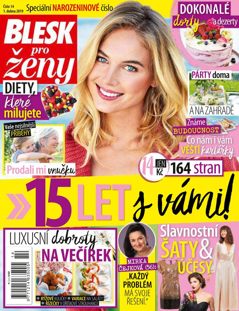 E-magazín BLESK pro ženy - 13/2019 - CZECH NEWS CENTER a. s.