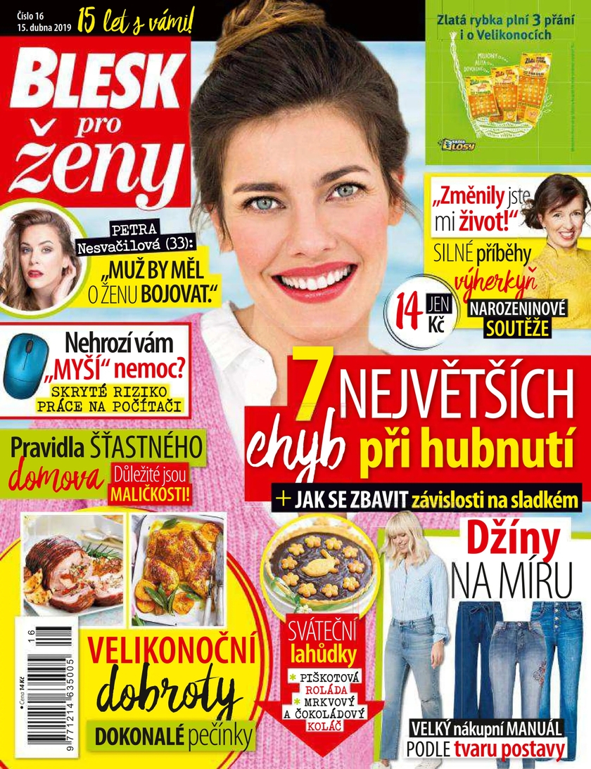 E-magazín BLESK pro ženy - 15/2019 - CZECH NEWS CENTER a. s.