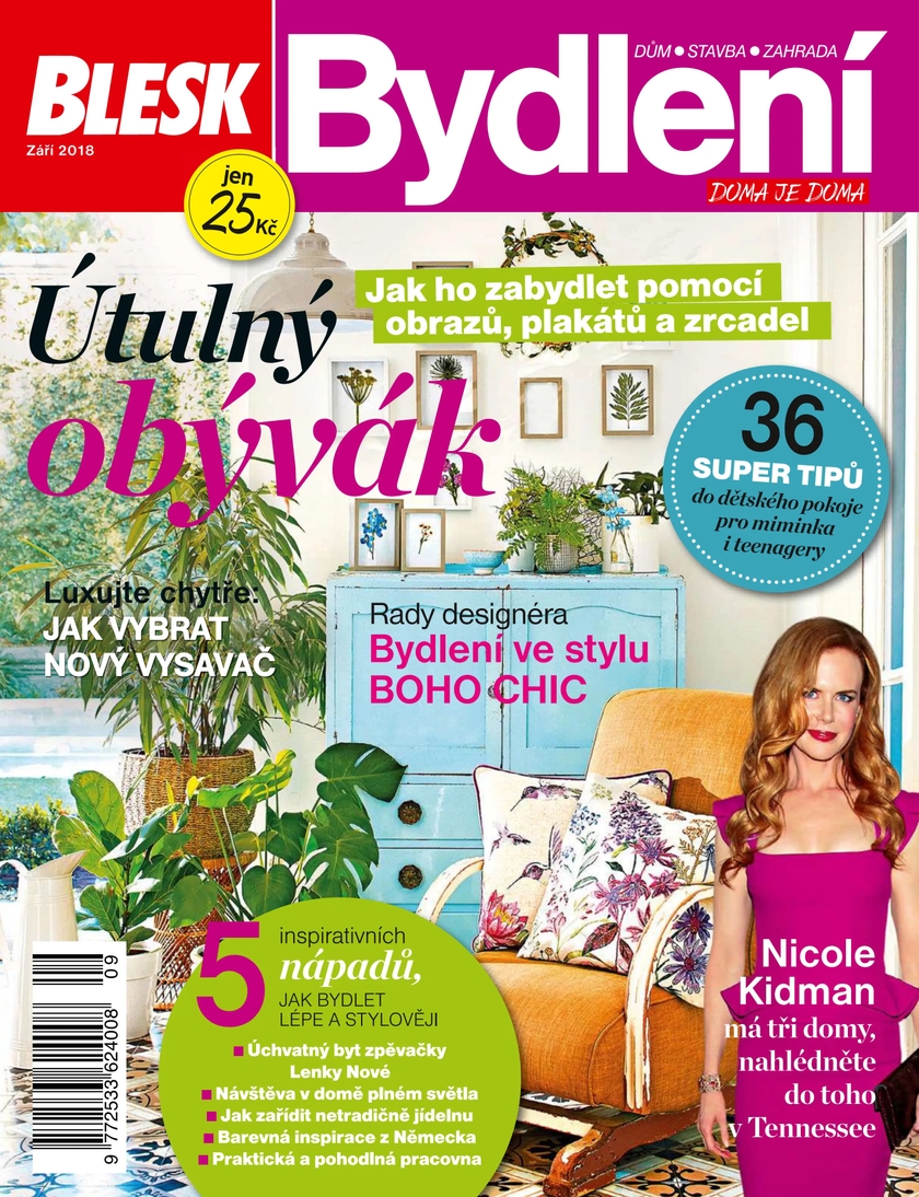 E-magazín BLESK Bydlení - 09/18 - CZECH NEWS CENTER a. s.