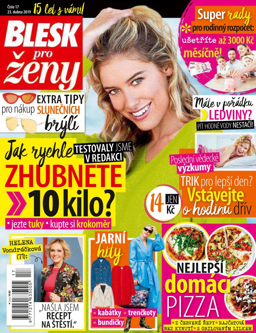E-magazín BLESK pro ženy - 16/2019 - CZECH NEWS CENTER a. s.