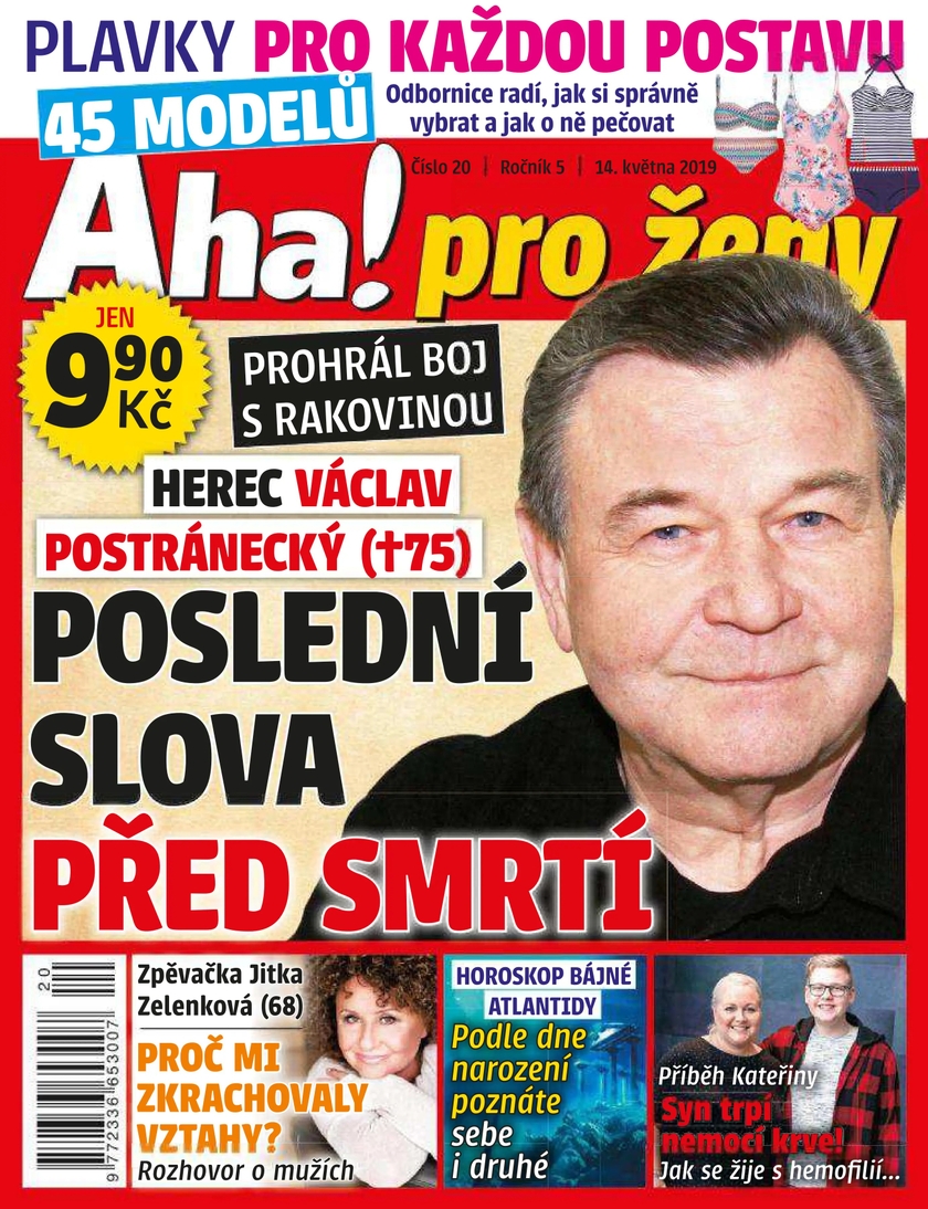 E-magazín Aha! pro ženy - 20/2019 - CZECH NEWS CENTER a. s.