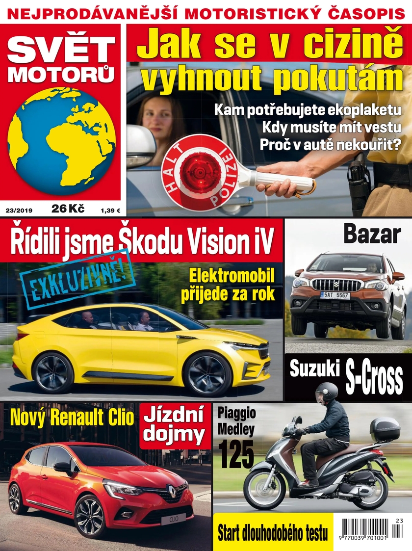 E-magazín SVĚT MOTORŮ - 23/2019 - CZECH NEWS CENTER a. s.