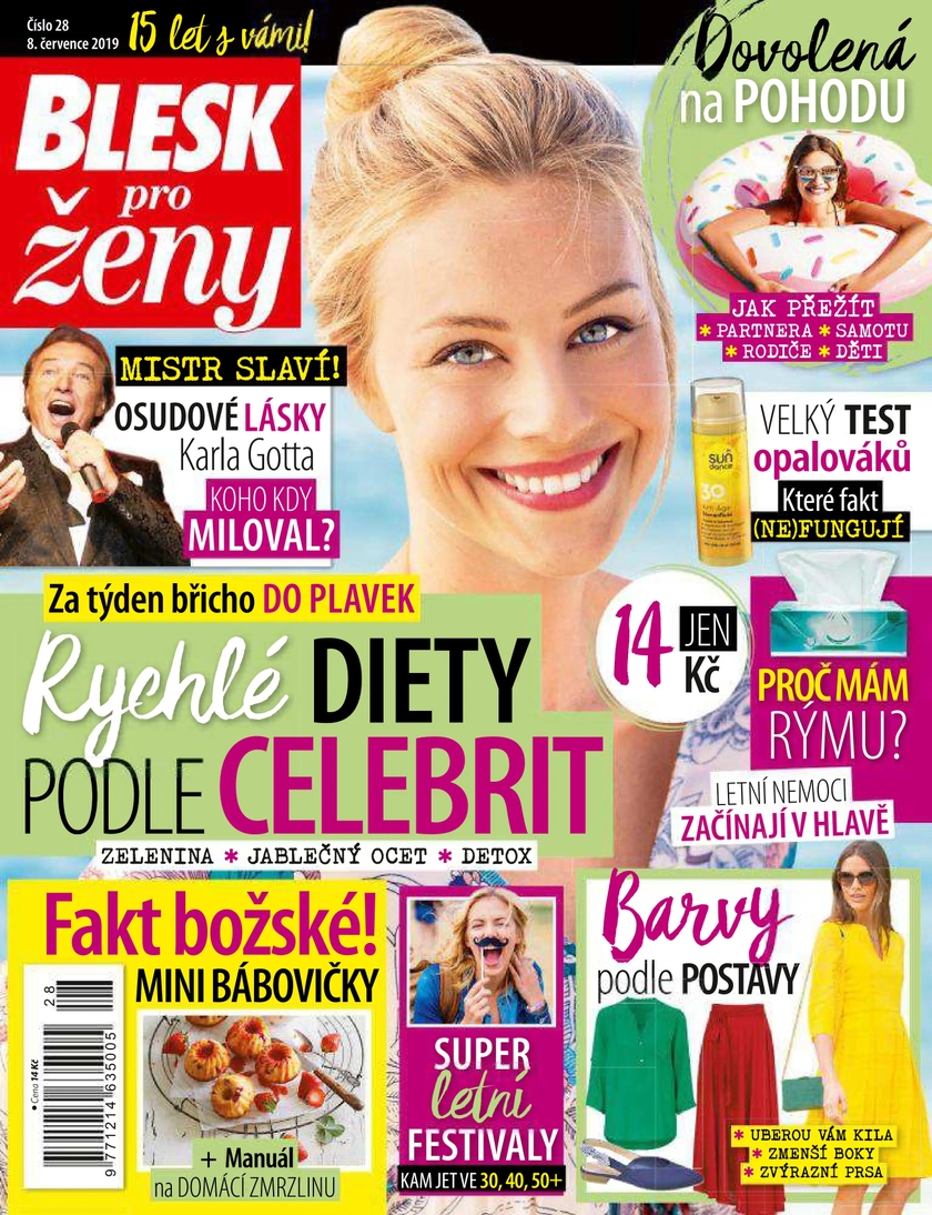 E-magazín BLESK pro ženy - 27/2019 - CZECH NEWS CENTER a. s.