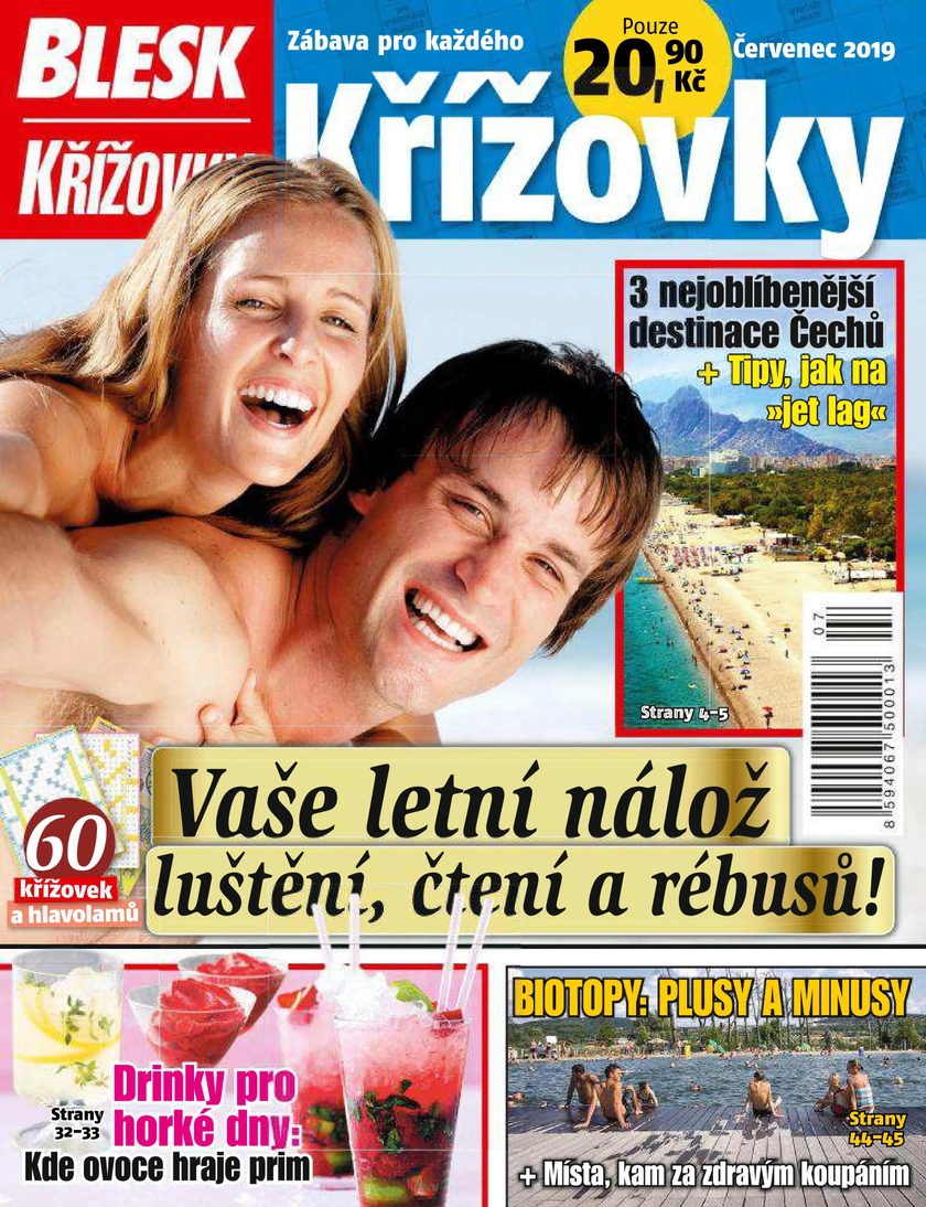 E-magazín BLESK KŘÍŽOVKY - 7/2019 - CZECH NEWS CENTER a. s.
