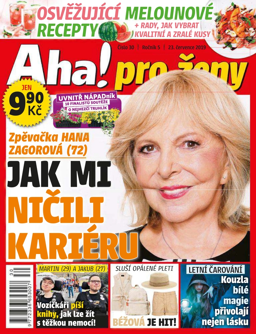 E-magazín Aha! pro ženy - 30/2019 - CZECH NEWS CENTER a. s.